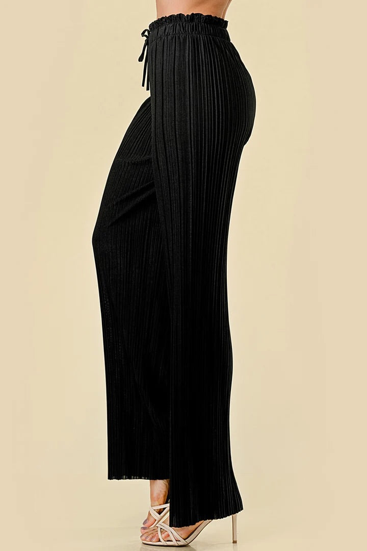 Women Pleated Palazzo Pants
